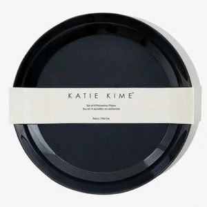 KATIE KIME SET OF 4 MELAMINE PLATES